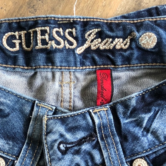 Guess Daredevil Women’s Distressed Bootcut Jeans - Picture 5 of 7
